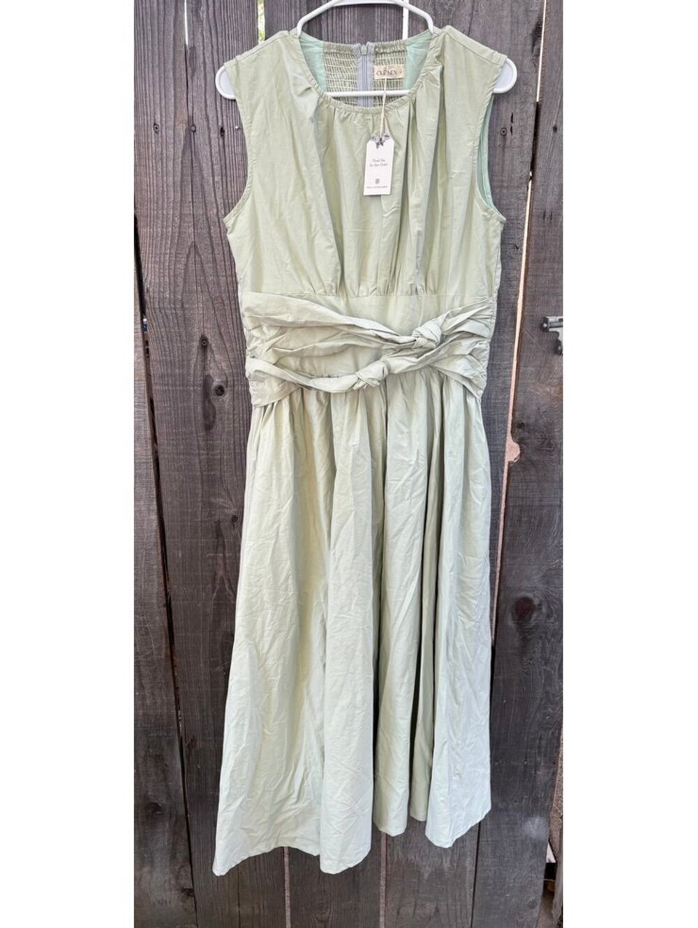 Chillinen sleeveless midi dress